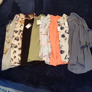8 GREAT BLOUSES - 1 LOW PRICE!